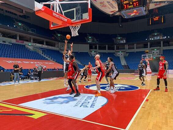 משחק האימון בפיס ארנה, הערב // צילום: הפועל ירושלים, האתר הרשמי